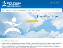 Tablet Screenshot of bondthomaschiro.com